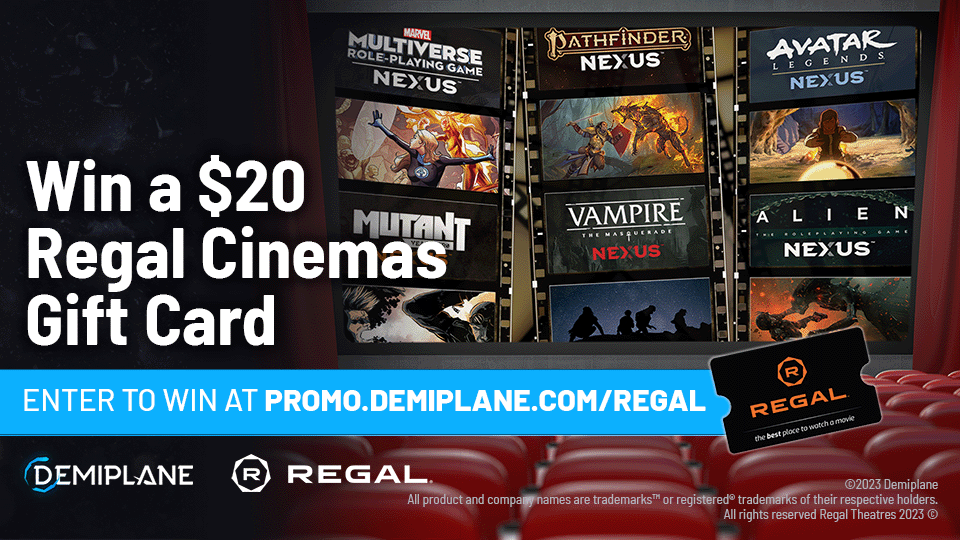 Regal Cinemas Gift Card Giveaway